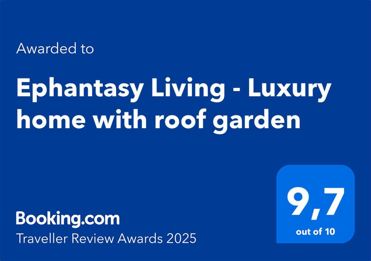 Ephantasy Living - Luxury Home With Roof Garden Kalamaki  Zewnętrze zdjęcie